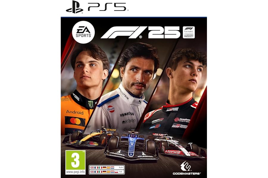 F1 25 Standard Edition PS5 | Disco | Videojuegos | Castellano