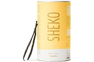 ‎SHEKO SHEKO Balance Shake Vanille - 21 Cremige Mahlzeitenersatz Shakes zum Abnehmen - Proteinreich, Glutenfrei & Natürlicher Geschmack - Abnehmen Shake