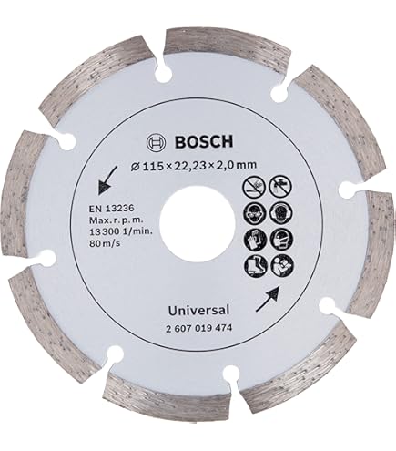 Dischi Diamantati Bosch 2 Pezzi Ø125mm - Per Piastrelle E Materiali Da Costruzione, Per Smerigliatrici - Foto 8