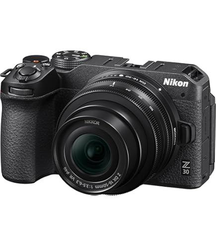Nikon Z 30 + NIKKOR Z DX 16-50mm f/3.5-6.3 VR Kiti : Amazon.com.tr