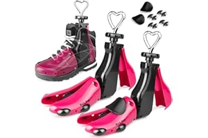 SULPO Schuhspanner 3 Gr. - Schuhdehner Schuhweiter - Schuhstrecker - um Drückende Schuhe zu weiten - Für Zu Enge Schuhe - Herren, Damen, Sneakers, Stiefel, Stiefeletten - Extrastark, Verstellbar