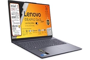Lenovo, pc portatile Notebook, Intel i7 13620H 10 Core, DDR5 40Gb, Display WUXGA 16" IPS FHD+, SSD 1Tb (2 X 512), Wi-Fi 6, Bt, USB-C Display port, Tastiera retroilluminata, Win11 Pro, Pronto all'Uso