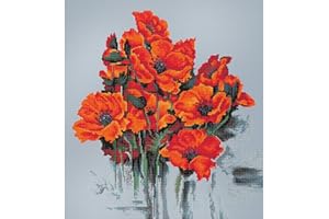 LUCAS Luca-S B2380 - Kit per punto croce, 43 x 32 cm, multicolore