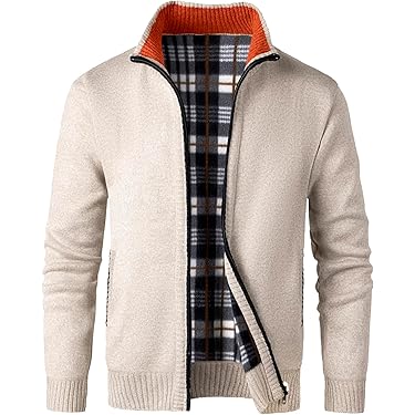 Cardigan Homme Polaire Gilet Hiver Veste Automne Chaud Blouson Pulls Gilets Et Sweats Sweat Zippé Pull Chaude Legere Mi Saison Noir Zippée Vestes De Sport Manteau Vetement Tricot Habillé En Laine
