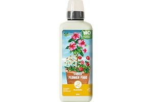 Plantura Liquid Flower Food, Liquid Fertiliser for Flowering Plants, 100% Animal-Free, 800ml