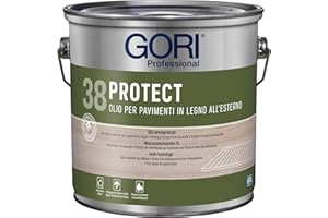 Gori 38 PROTECT Olio per pavimenti in legno esterno Teak birmano 2,5 l