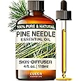 Kukka Pine Essential Oil for Diffuser - 118ml - 100% Pure Natural Pine Oil, Woody Scent, for Candle & Soap Making Scent DIY