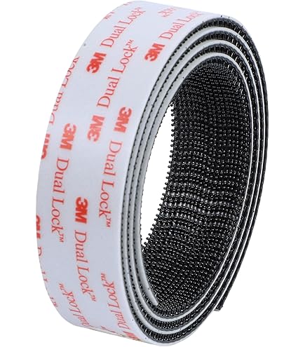 LDXDRU 2 Roll 3M Dual Lock SJ3550, 25.4mm X 1m Heavy Duty Reclosable Fastener Tape, Black Hook & Loop Tape For Indoor And Outdoor