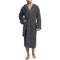 Ladeheid Herren Frottee Bademantel aus 100% Baumwolle LA40-101