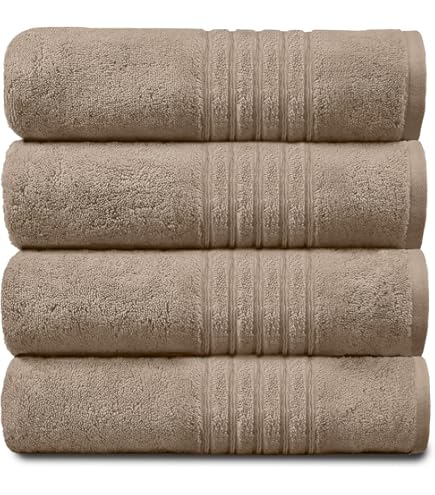 GC GAVENO CAVAILIA Lot de 2 draps de Bain Extra Larges 500 g/m² en Coton filé à l'anneau pour GC GAVENO CAVAILIA Lot de 2 draps de Bain Extra Larges 500 g/m² en Coton filé à l'anneau pour