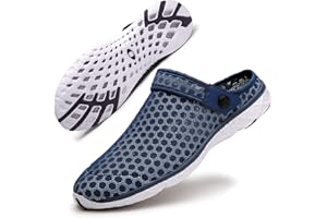 GAATPOT Sabots Mules Homme Femme Sandales Chaussures de Jardin Respirant Amants Pantoufles D'Été Aquatiques de Plage Piscine Chaussons 36-48