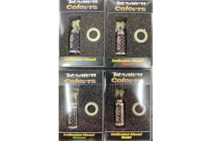 SOLAR TACKLE Titanium Fishing Bite Indicator Head for Carp Fishing, Compatible with Indicator Chains, Arms and Accessories, Premium Fishing Equipment for Carp Rod Set Up - Red