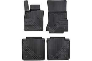 ‎MOTOS MOTOS Gummimatten Auto Fussmatte passend für BMW 7er G70 ab 2022 Limousine Verbessern Sie Ihren Reisekomfort mit Antirutschmatte Auto No.77- Allwetter fußmatten Auto, Schutz vor Verschmutzung