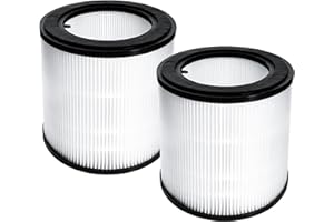 wkstore Lot de 2 filtres HEPA pour purificateur d'air Philips AC0830/10, AC0820/10, AC0820/30 | Compatible Philips 800 Series | Remplace FY0293/30, FY0194/30 | Idéal pour allergiques, air pur