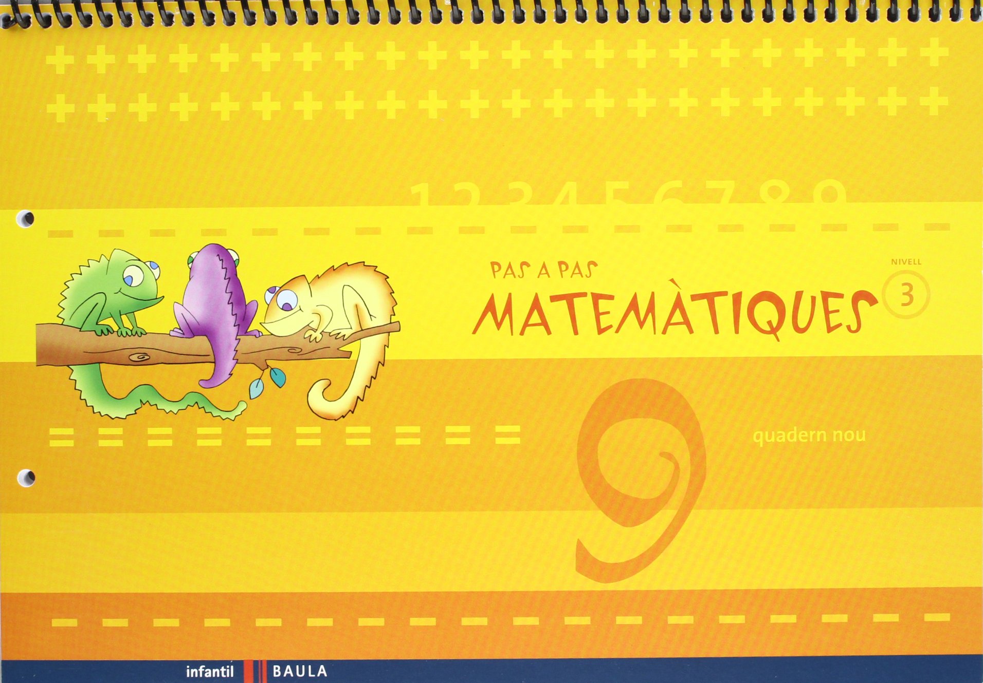 Quadern nou Pas a Pas Matemàtiques nivell 3 Cicle Infantil
