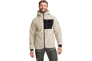 RevolutionRace Sherpa Hoodie für Herren, Outdoor Fleecejacken perfekt für Wanderungen und Outdoor-Abenteuer