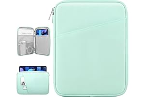 Dadanism Etui na tablet 9-11", kompatybilne z iPad 10,2 2021-2019, iPad Pro M2 11 2022-2018, iPad Air 5/4 10,9 2022/2020, iPad 10. Gen 10, 9, 2022, Galaxy Tab S9/S8/A8/S6 Lite, Mint zielony