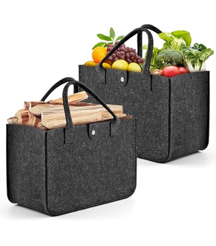 Schramm®1 Ou 2 Pièces Sac En Feutre Sac En Feutre Gris Foncé