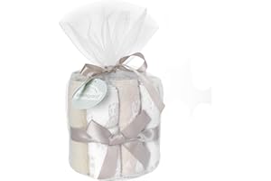 kindsgard Baby Waschlappen 12er-Pack „vaskedag“ – Beige – 100% Baumwolle, weich & saugfähig – 20x20 cm Waschtücher – waschbar, pflegeleicht, nachhaltig – perfekt für Baby & Kleinkindpflege