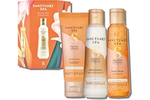 Sanctuary Spa Me Time Minis 200 ml, Vegan Beauty gift, gifts For Women, gift For Her, Birthday gift