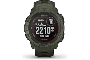 Garmin Instinct Solar Tactical taktyczny zegarek GPS z baterią słoneczną, mchowy