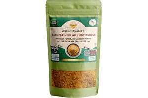 Danodia Foods Good 4 Tea Jaggery Powder 1Kg Specially Formulated | Natural Sweetner, Will Not Curdle Milk | Gur Powder 1 KG