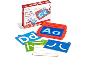 HAND2MIND Learning Resources Tablette sensorielle pour Tracer des Lettres, Former des Lettres, Ensemble d'activités d'écriture Manuscrite avec Stylet, de 3 à 5 Ans