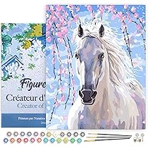 Peinture Numero Adulte 60cm*75cm Nature Animale Cadre Intérieur Pour