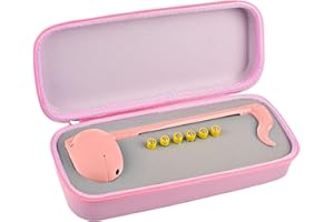 PAIYULE Case Compatible with Otamatone [English Edition] Japanese Electronic Musical Instrument Portable Synthesizer by Cube/Maywa Denki, Storage Holder Only Fits for Regular (Box Only) (Pink)