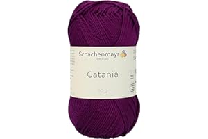 SCHACHENMAYR SINCE 1822 Schachenmayr Catania, 50G Fuchsia Hilos para Tejer A Mano