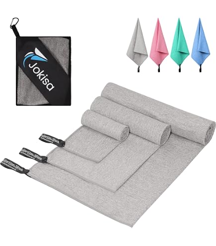 Serviette De Sport Microfibre 90x30 Cm - Ultra Absorbante, Légère, Séchage Rapide - Pour Plage, Piscine, Randonnée, Voyage - 11