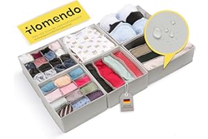 HOMENDO® Organizer für IKEA PAX Schrank – optimierte Fächer, abwaschbar, biologisch abbaubarer Premiumstoff – atmungsaktiv, passgenau und hygienisch