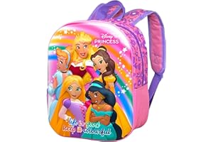 Clondo Mochila 3D Para Guardería Infantil, Mochila tiempo libre para Niño y Niña, Escuela infantil, 31 cm, Viaje, Regalo, Puntada