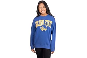 Ultra Game Women's Extra Soft Fleece Distressed Oversized Pullover Sweatshir Sudadera de Forro Polar Extra Suave para Mujer Mujer (Pack de 1)