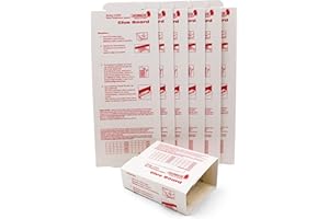 Catchmaster 72TC Trampas Ratones Adhesivas 6X - Precebos y sin Veneno - Adhesivo Potente no tóxico - Seguro para niños y Animales - Trampa roedores para hogar, Cocina, Garaje - Larga duración