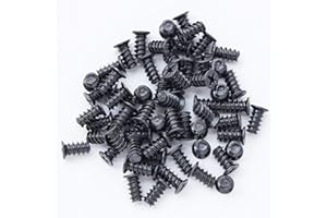 VAPKER 200 Viti M5x10 Nero Zinco Phillips Testa Piatta Computer Viti di Ricambio Case Fan Viti Computer Ventola di Raffreddamento