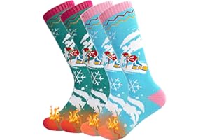 ARERWA Kinder Skisocken Thermisch Knielang Premium - Weich, strapazierfähig und warme Snowboardsocken für Jungen und Mädchen (3-12 Jahre) 2 Paare