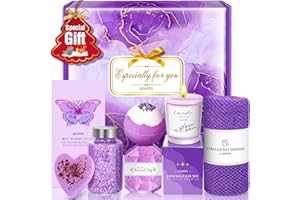 Qivatex Christmas Gifts for Women, Advent Calendar 2025 Women Lavender Self Care Relaxation Spa Bath Bombs Christmas Stocking Fillers Gifts for Mum, Daughter, Wife, Girls, Sister