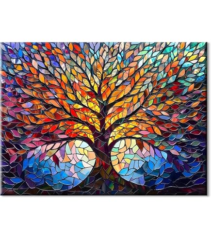 Wowdecor Malen Nach Zahlen Kit – Landschaftsbild „Sonnenuntergang“ Für Erwachsene & Kinder (40x50 Cm, Mit Rahmen)