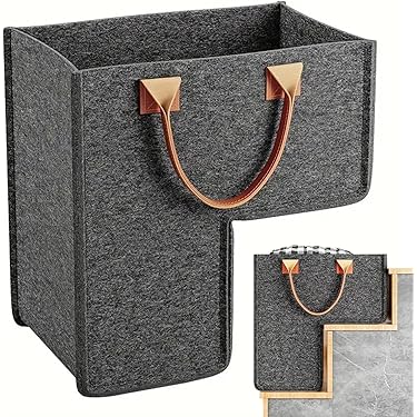 Cesto Portaoggetti Per Scale Cabilock - Organizer A Forma Di L In Feltro Per Bambini E Casa - Foto 4