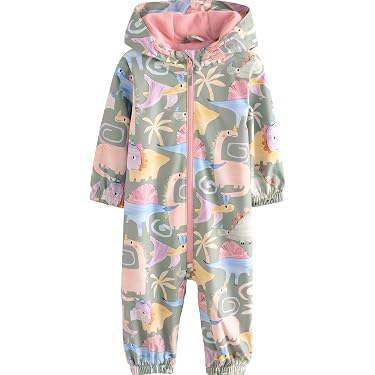 Combinaison pilote à capuche Creeks bleu gris bébé garçon | La Halle