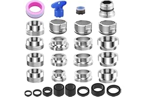 TEL CHARME * Juego de 20 adaptadores de grifo