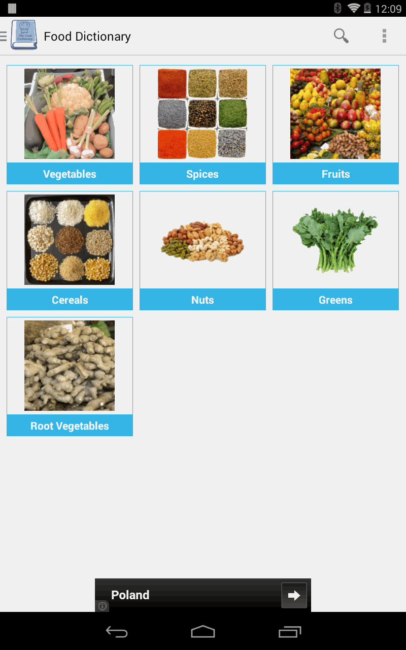 Food Dictionary Amazon.co.uk Appstore for Android