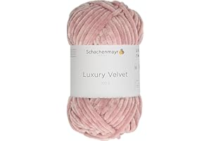SCHACHENMAYR SINCE 1822 Schachenmayr Luxury Velvet, 100G rose Hilos Para Tejer A Mano