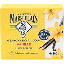 Le Petit Marseillais Rohseife Ohne Duft – 300 G Reine Pflanzenseife Mit Glycerin