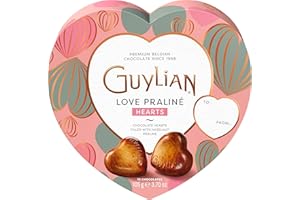 Guylian Chocolate Seashells Chocolates | Box of Chocolate Gifts | Heart Chocolates | Chocolate Dates | Chocolates Gift | Box of Chocolates Gift For Women Men | Valentines Gifts | 105g