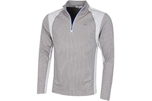 Calvin Klein Herren Micro Grid CK 1/2 Zip Mid Layer Pullover