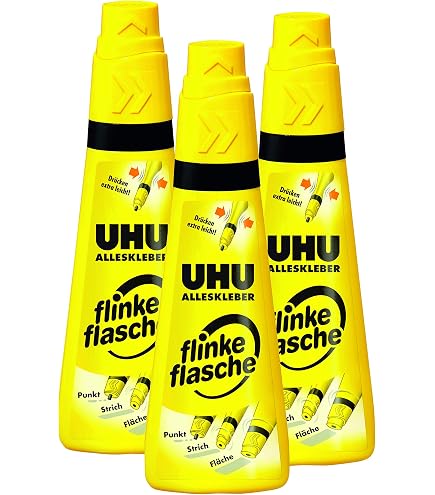 UHU Colla Glitterata Verde Glitter Glue Bottle - Flacone da 88,5ml | Leroy Merlin