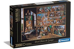Clementoni - 32576 - Museum Collection Puzzle - Teniers, "Archduke Leopold Wilhelm" - 2000 Elementów - Puzzle Dla Dorosłych, Made In Italy