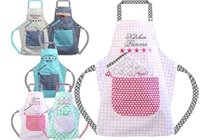 ‎EMILY´S CHECK Emily´s Check Kochmütze - Küchenschürze & Topfhandschuh für Kinder 468.550